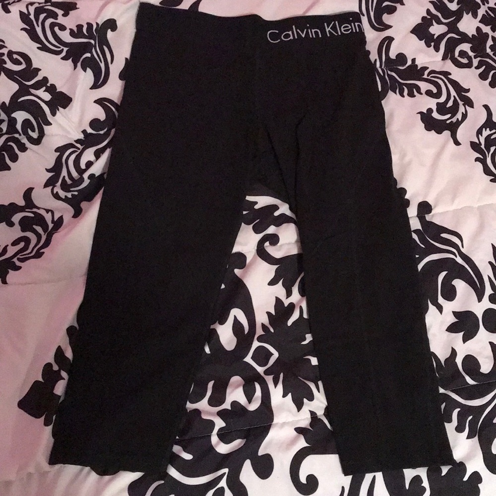 Cropped Calvin Klein performance leggings